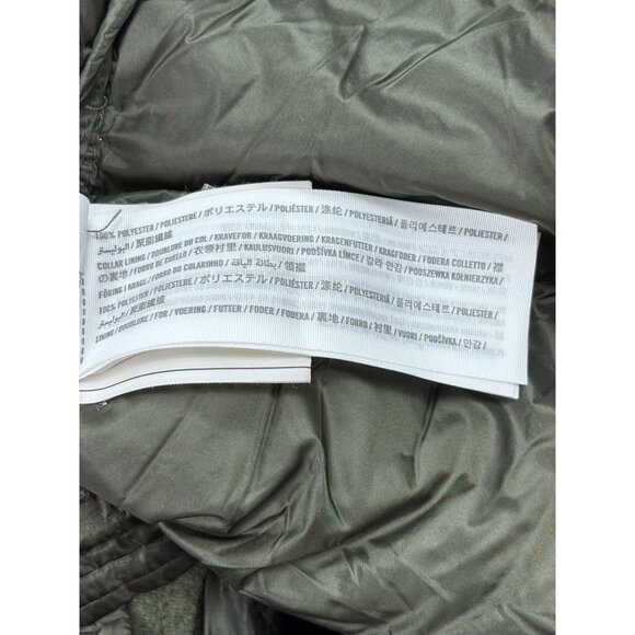 Abercrombie & Fitch Camo Puffer Jacket M Water & Wind Resistant Down Insulated G - Picture 13 of 14